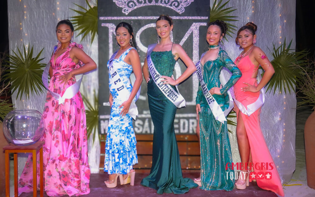 Miss San Pedro 2025 Delegates’ First Public Appearance 11 miss san pedro sashing ceremony