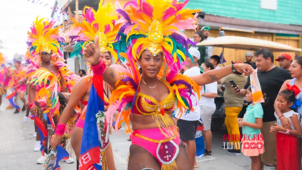 independence parade san pedro belize