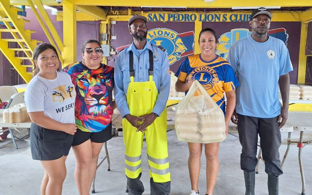 san pedro lions club feed frontline workers national service day