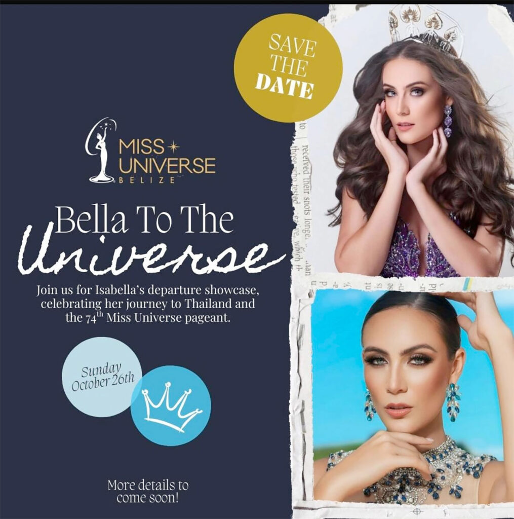 miss belize universe isabella zabaneh