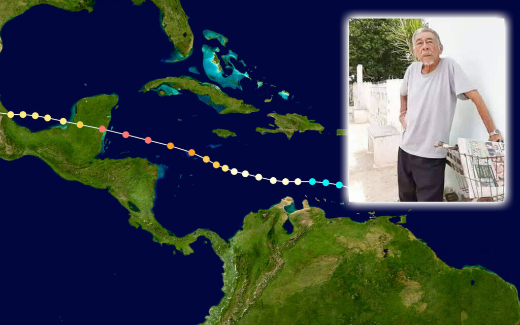 hurricane janet belize 1955