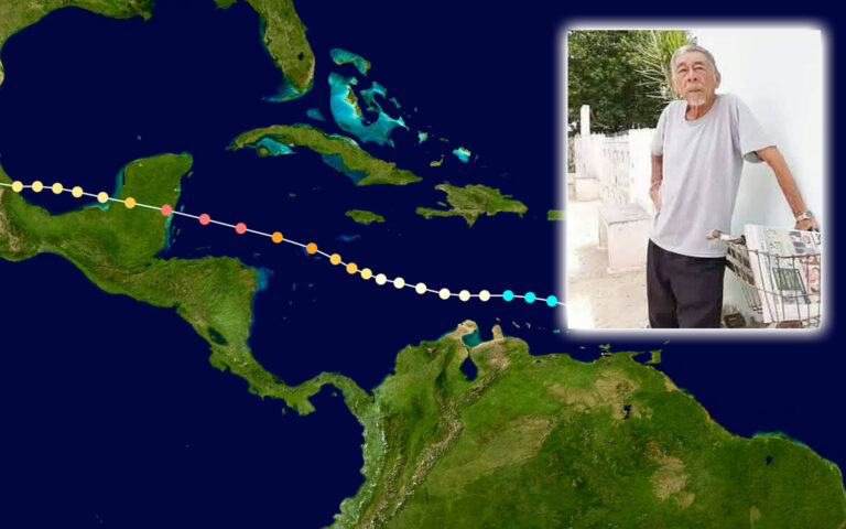 hurricane janet belize 1955