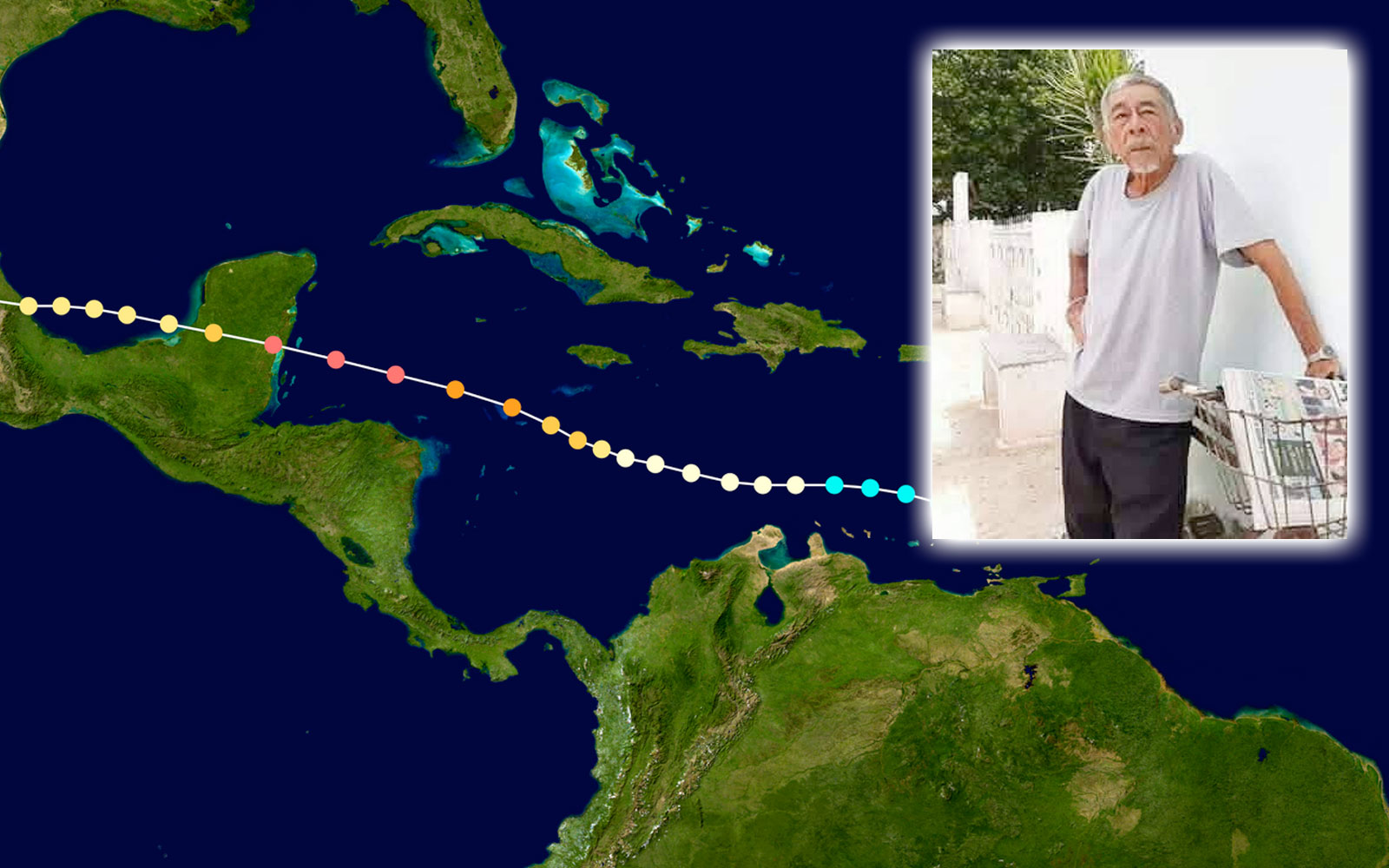 hurricane janet belize 1955