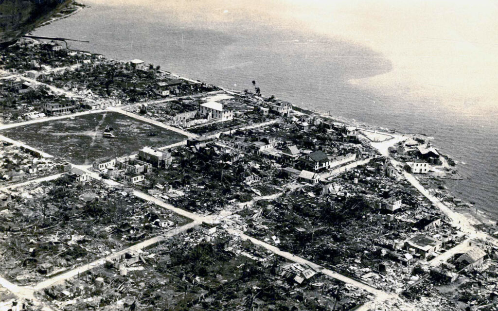 hurricane janet belize 1955