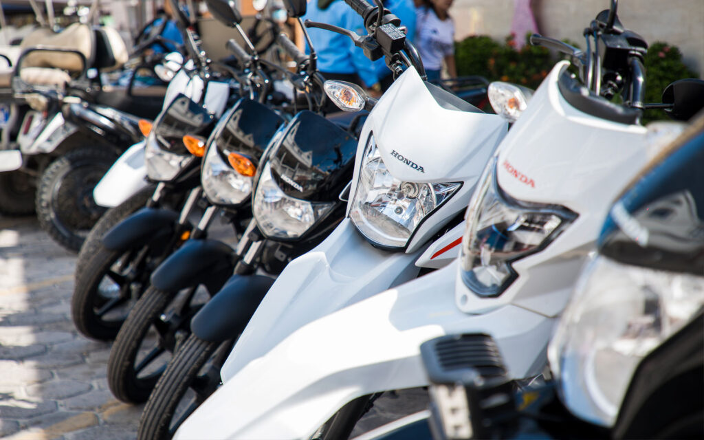 motor bike donation san pedro traffic departmen