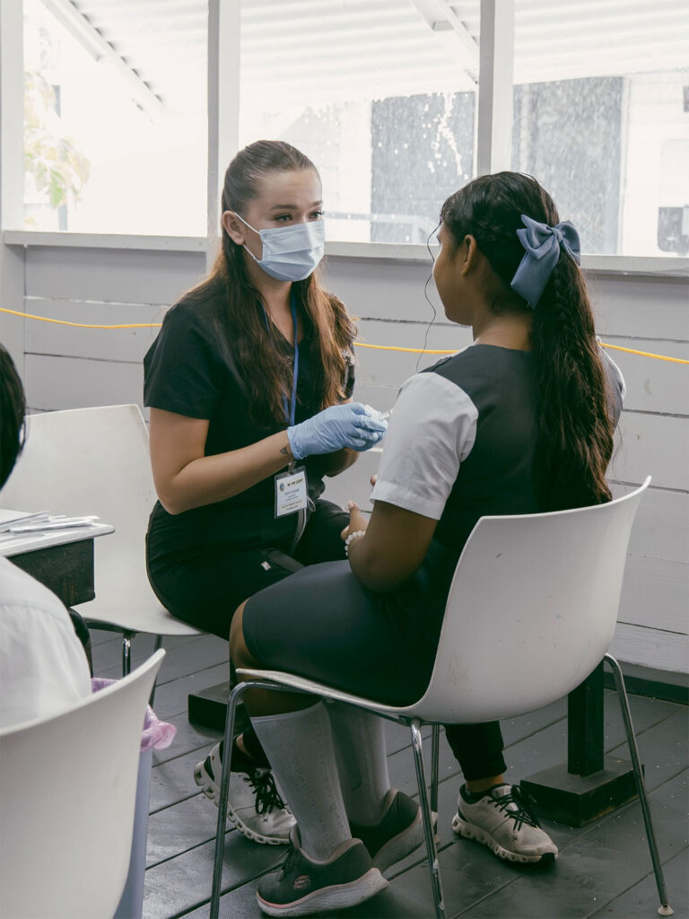 faith edgar miss world belize dental clinic