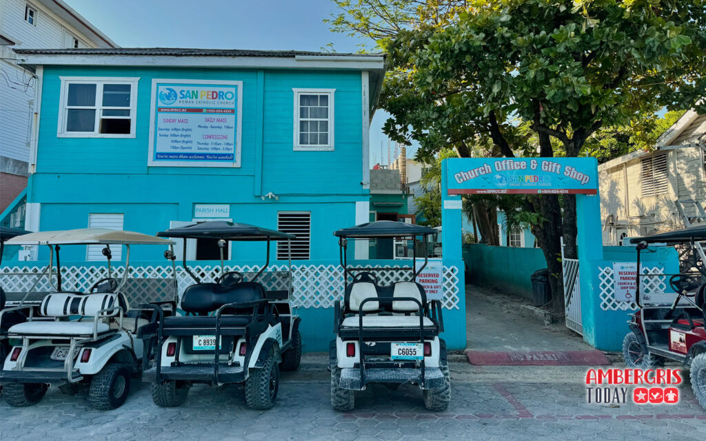 san pedro town library church rectory
