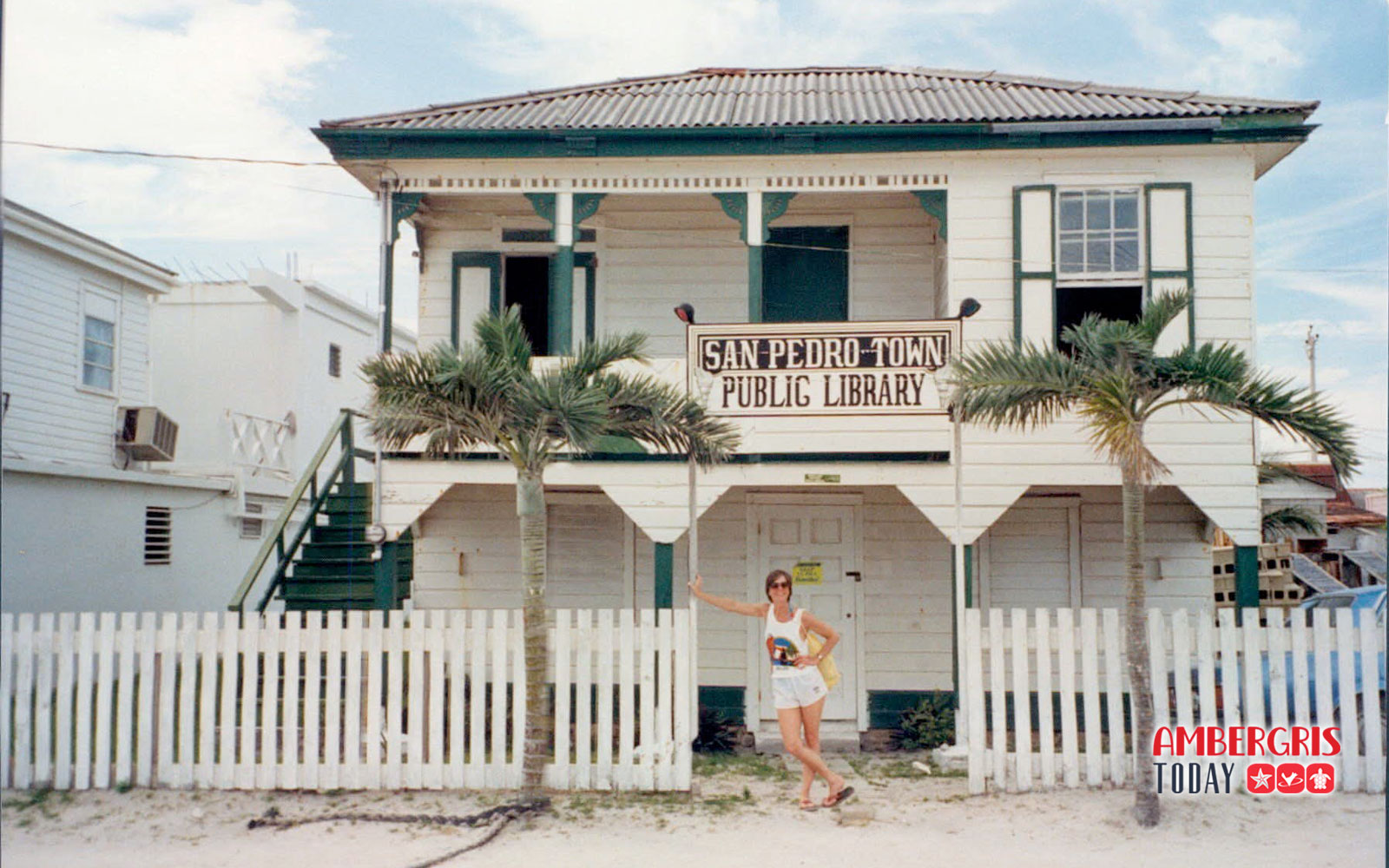 colonial charm san pedro town library church rectory