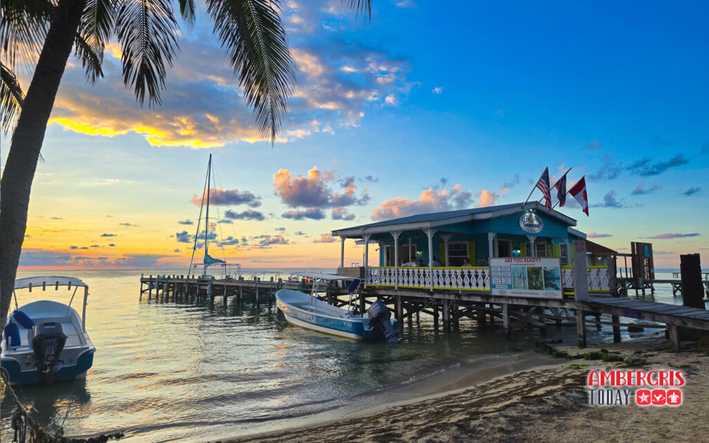 sunrise ambergris caye