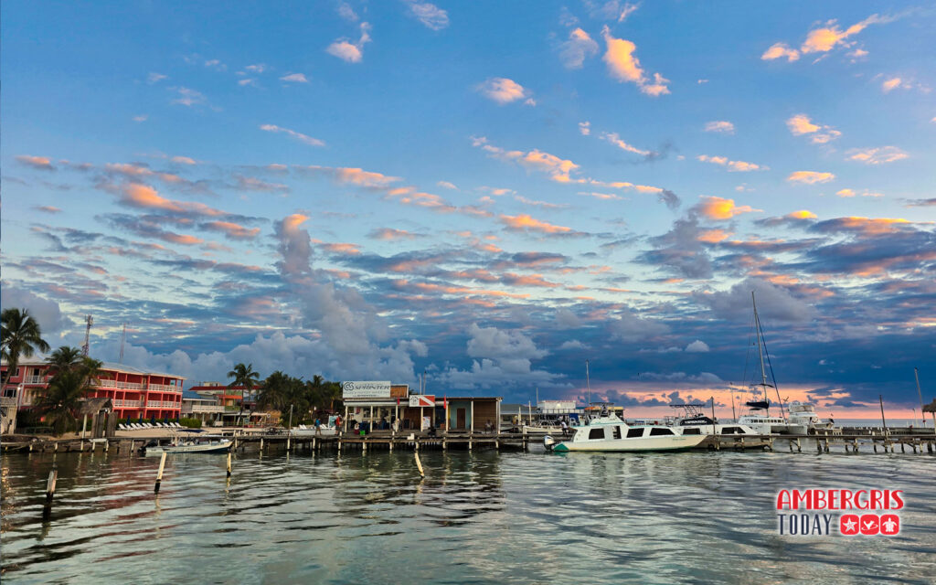 sunrise ambergris caye