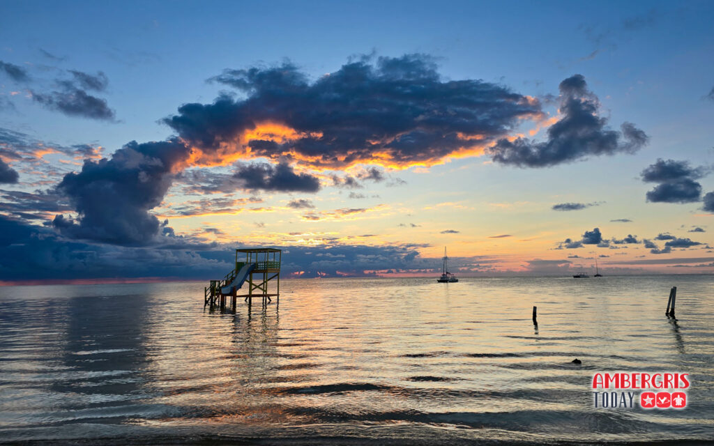 sunrise ambergris caye