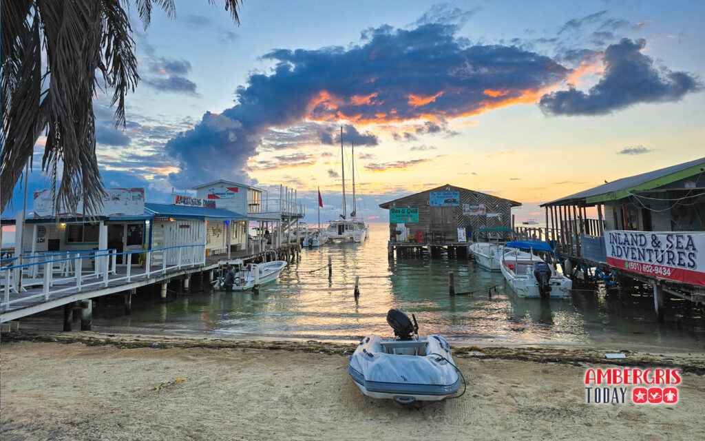 sunrise ambergris caye