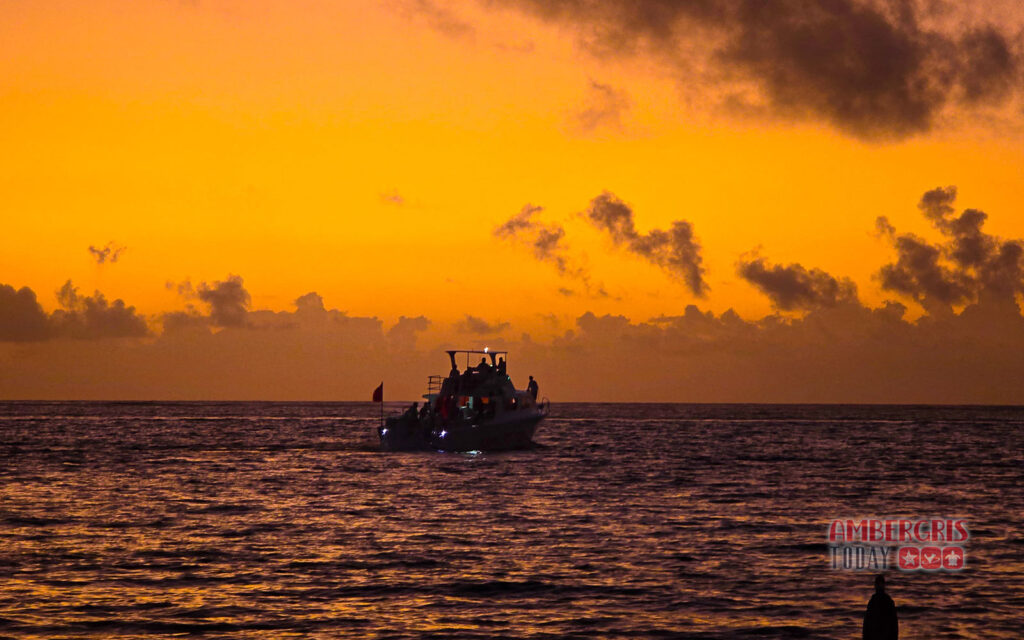 sunrise ambergris caye belize