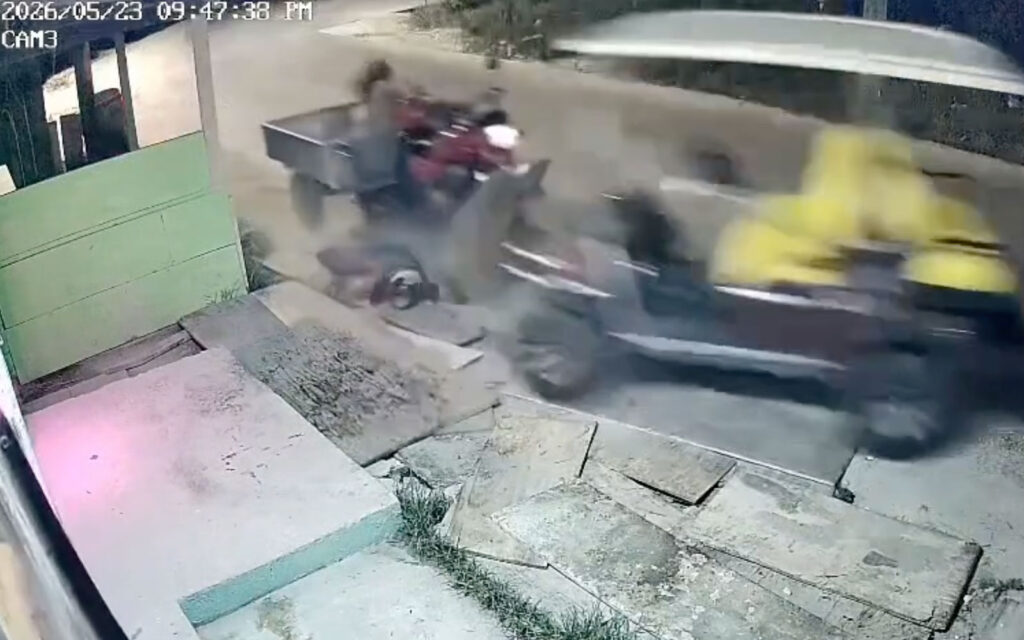 golf cart motorcycle accident traffic safety
