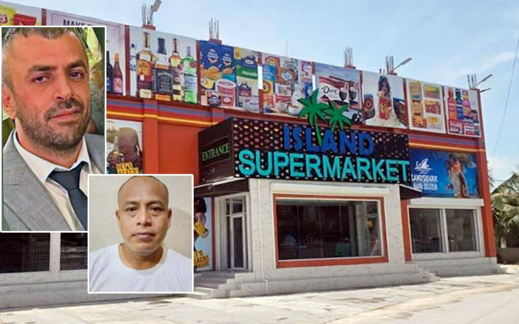 double murder david harmouch island supermarket