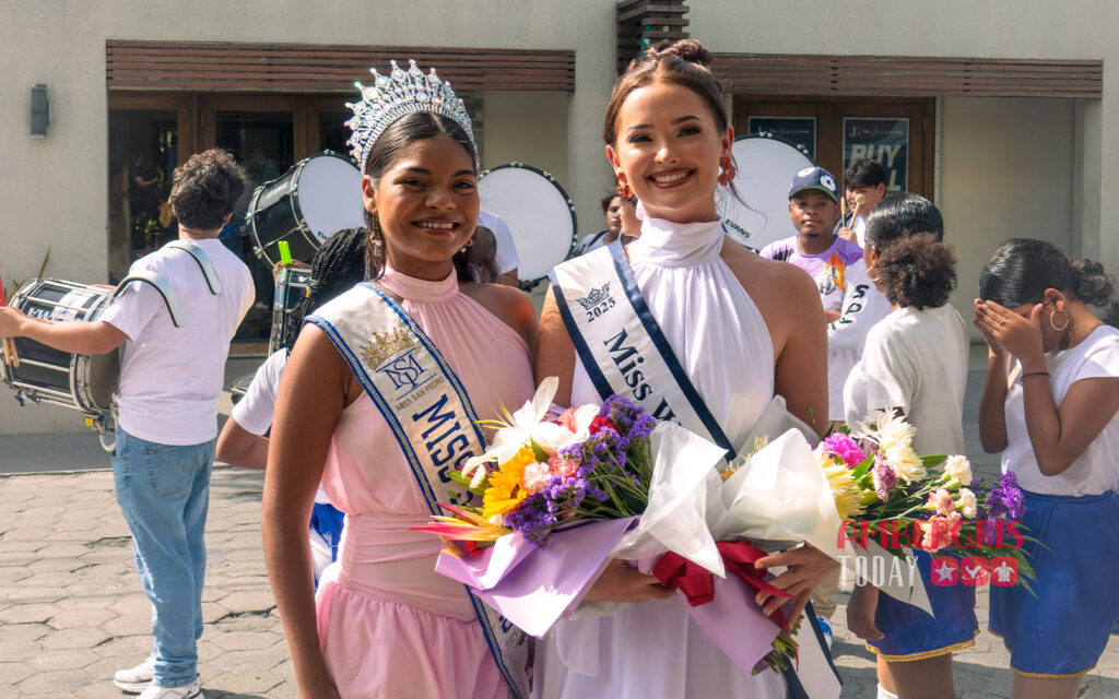 miss world belize faith edgar sendoff
