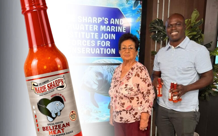marie sharps special edition hot sauce manatee conservation