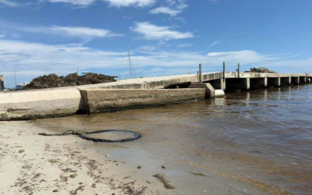 town council beach drainage