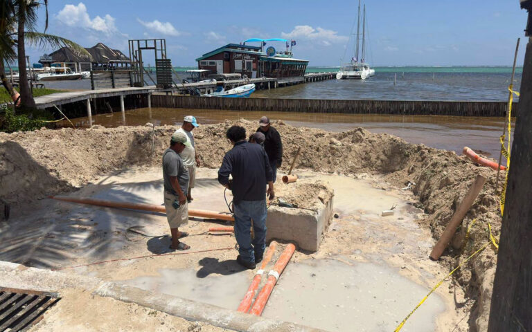 town council beach drainage